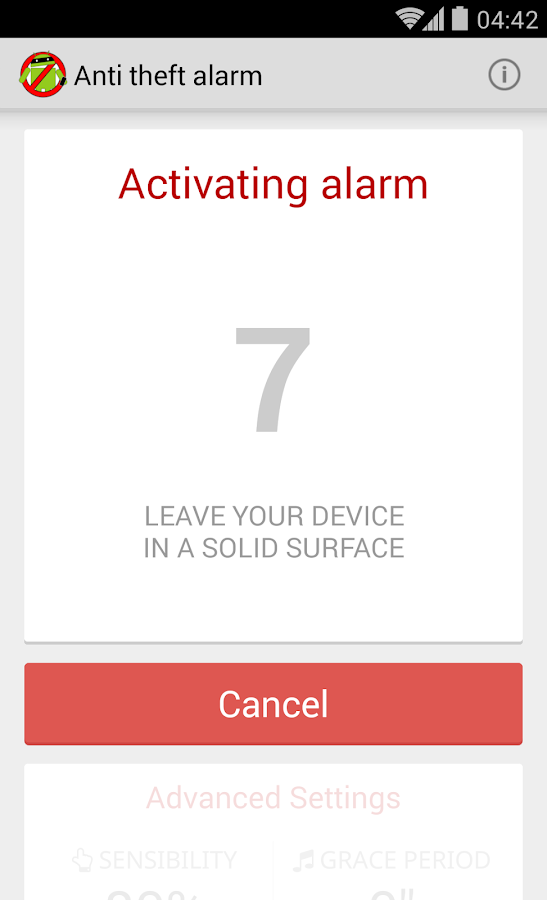    Anti Theft Alarm- screenshot  