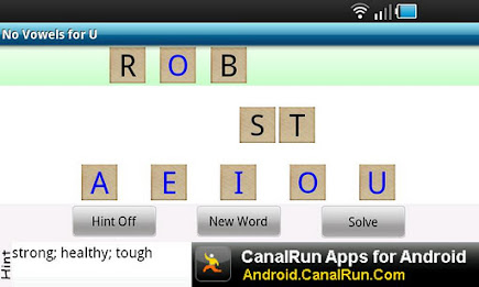 No Vowels for U poster 2