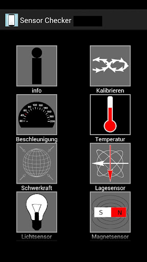 Sensor Checker