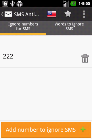 SMS AntiSpam droid - Security