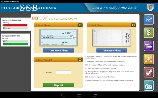 【免費財經App】Stockgrowers State Bank Tablet-APP點子