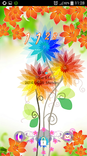 How to install GO Locker Flowers 1.3.0 mod apk for bluestacks