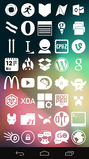 【免費個人化App】Stamped White Icons-APP點子