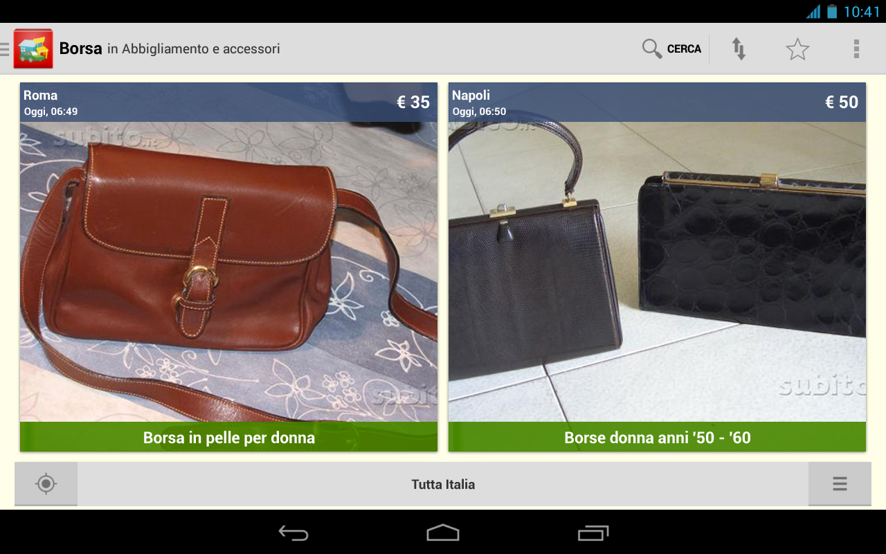  Subito.it (beta) disponibile sul Play Store!