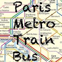 Paris Metro Bus Train logo
