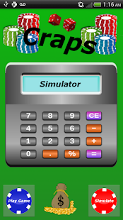 Craps Simulator - Statistics