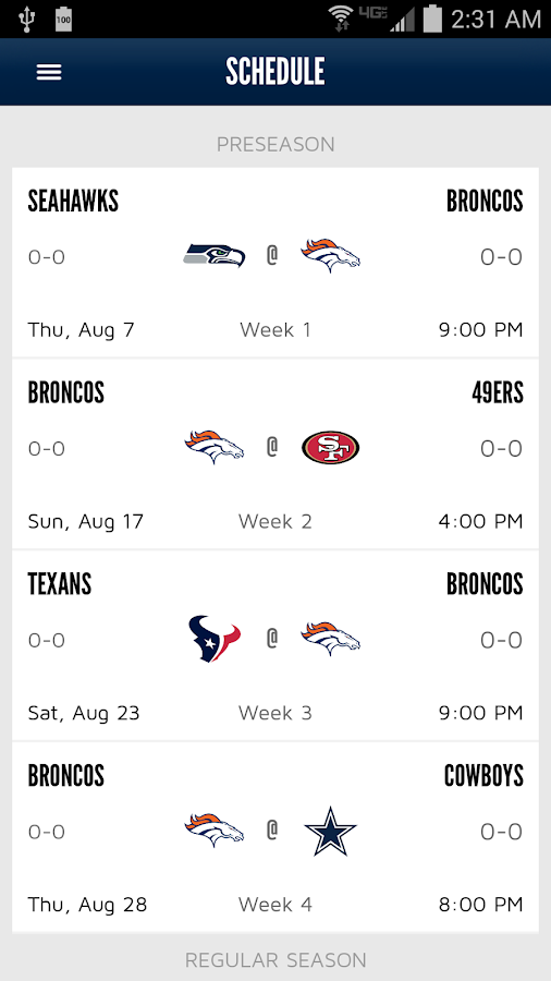 Denver Broncos 365 - Android Apps on Google Play