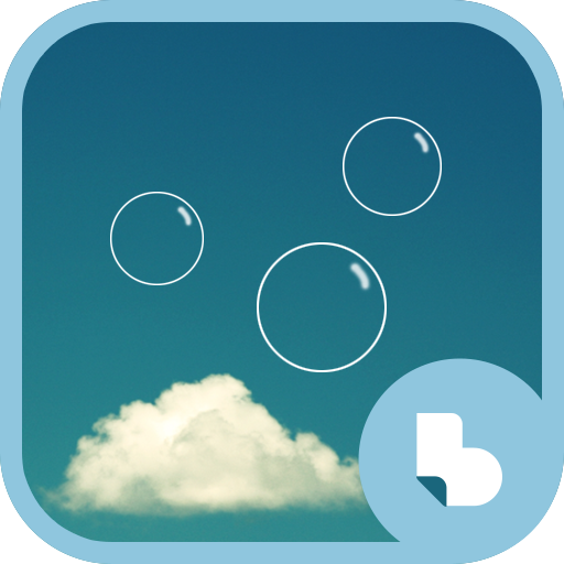 방울방울 비눗방울 버즈런처 테마 (홈팩) 個人化 App LOGO-APP開箱王