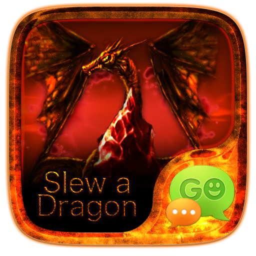 GO SMS SLEW DRAGON THEME LOGO-APP點子