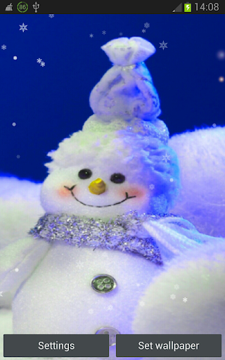 免費下載個人化APP|HD Christmas Snowman lwp app開箱文|APP開箱王