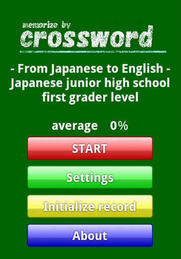memorise by crossword level1