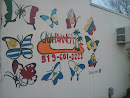 Casa Blanca International Butterfly Mural