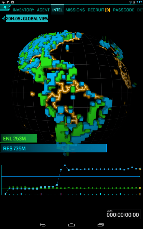 Ingress - screenshot