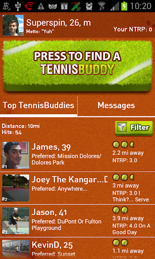 【免費運動App】Tennis Buddy - Tennis partner-APP點子