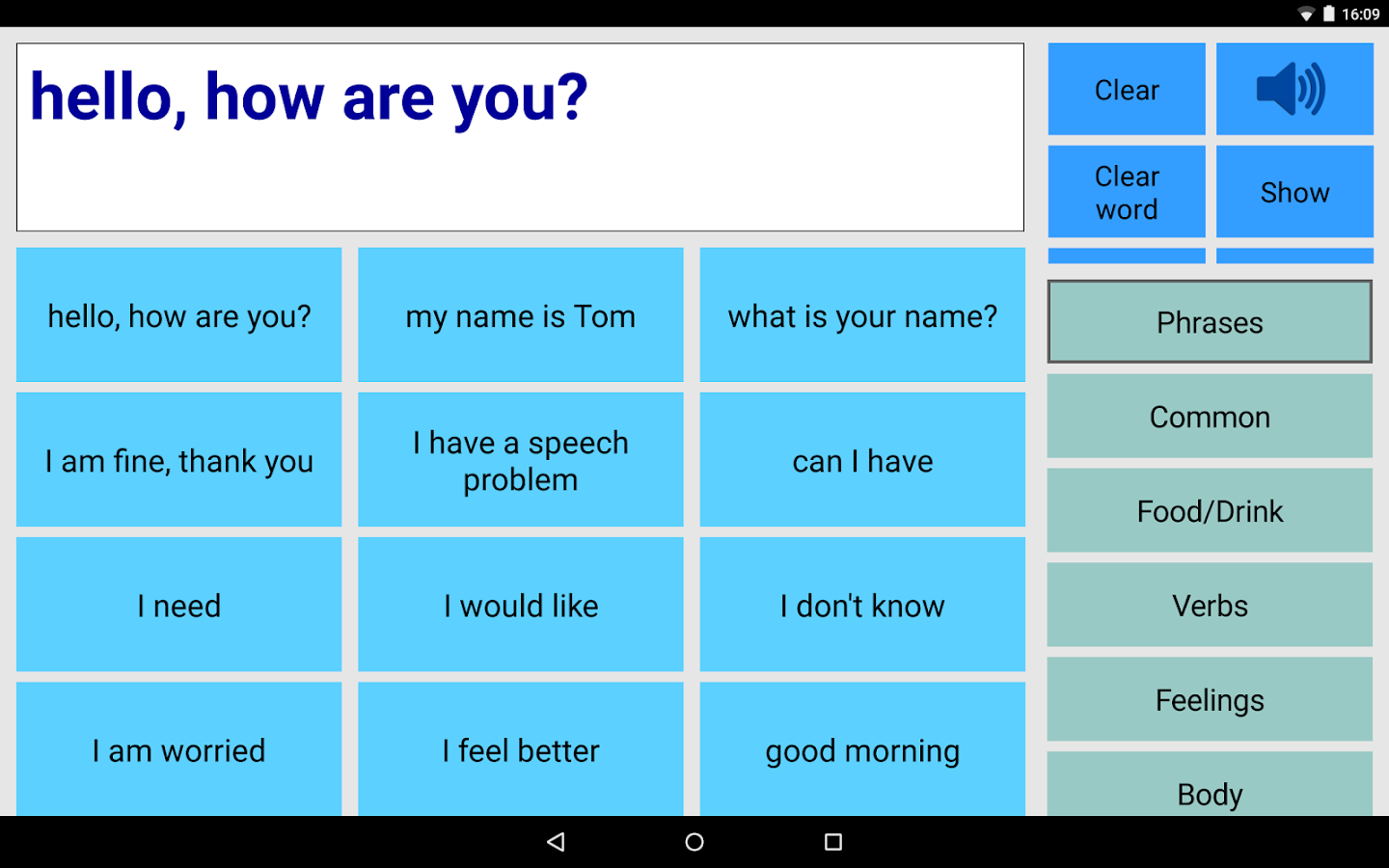 Speech Assistant AAC Android Apps on Google Play
