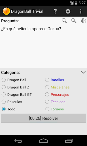 Trivial de DragonBall