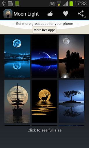 【免費個人化App】Moon Light Wallpaper-APP點子