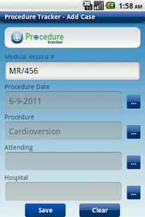 Procedure Tracker Screenshots 3