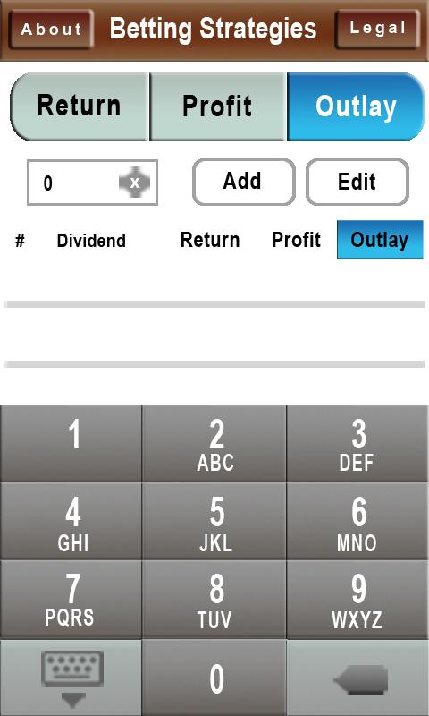 Ideal Bet Screen 2