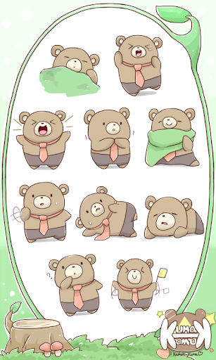 Kuma Kawa2 Emoticons