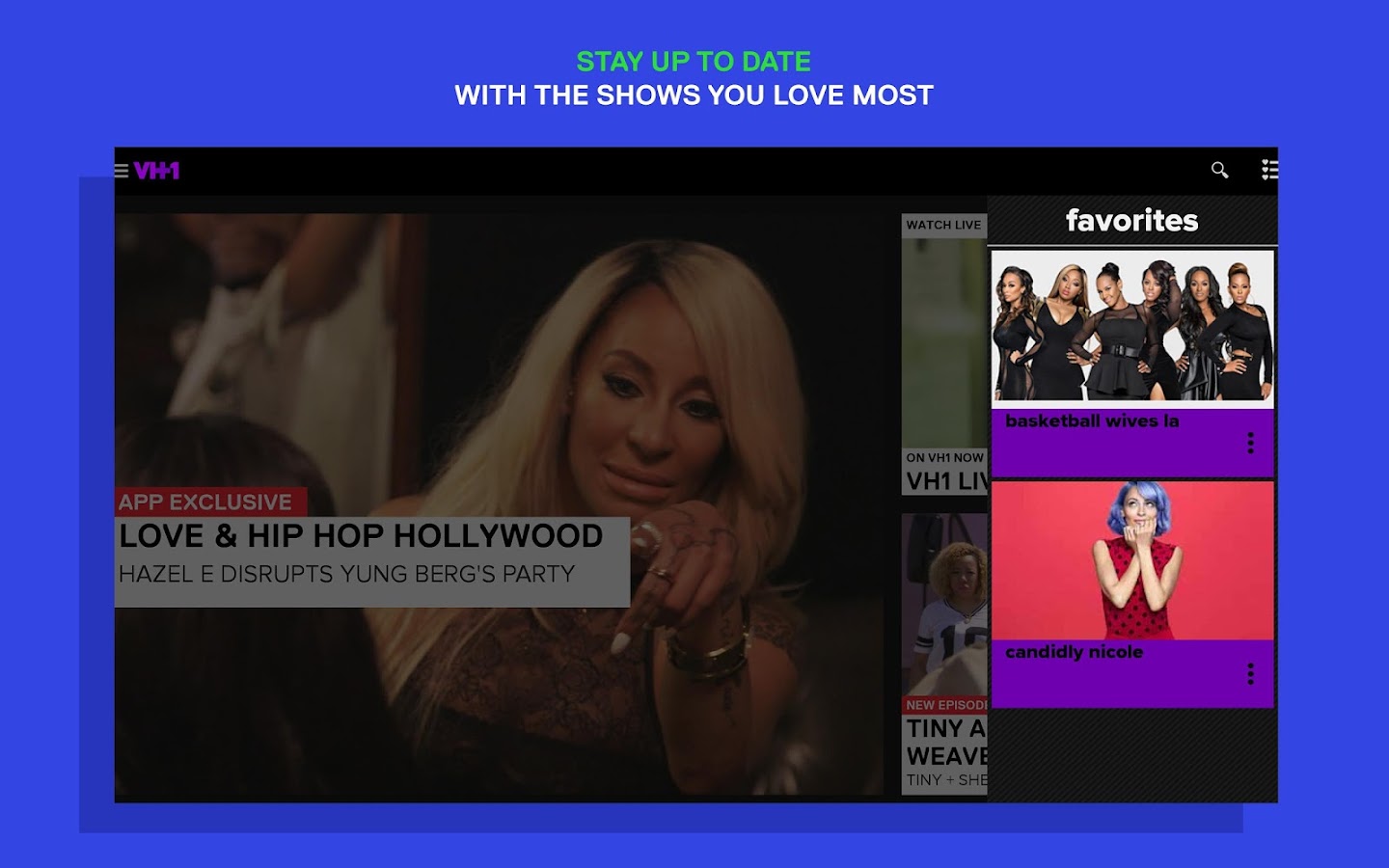 Watch VH1 TV - Android Apps On Google Play