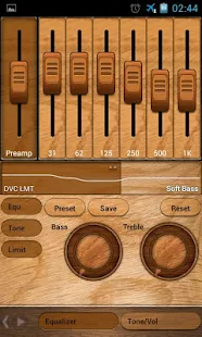PowerAmp wood skin - screenshot thumbnail