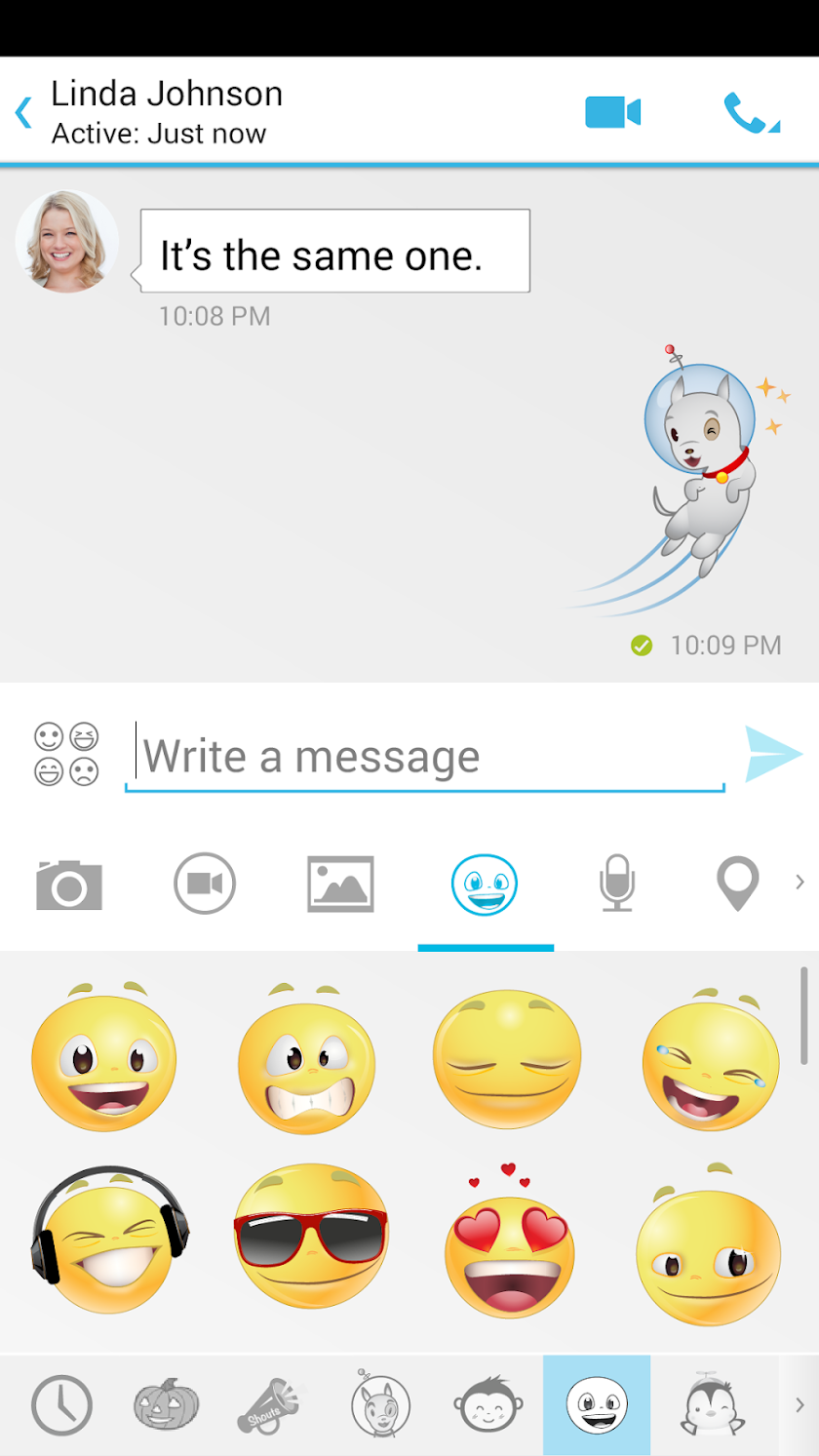 Messaging Plus #SMS #VideoChat Screen 2