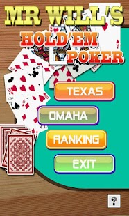 Free Mr.Will's Hold'em Poker APK