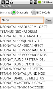 ICD-9-CM Screenshots 0