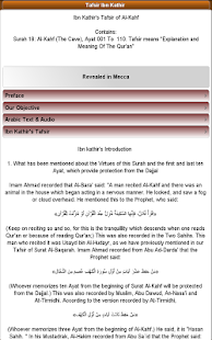 Lastest Ibn Kathir's Tafsir of Al-Kahf APK for Android