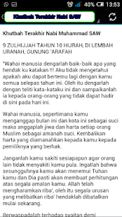 download Pesanan Khutbah Terakhir Nabi free