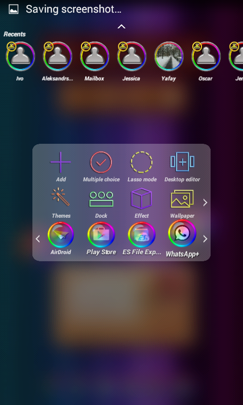 TSF Shell Theme Color Mix HD Screen 2