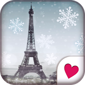 Cute wallpaper★Winter paris