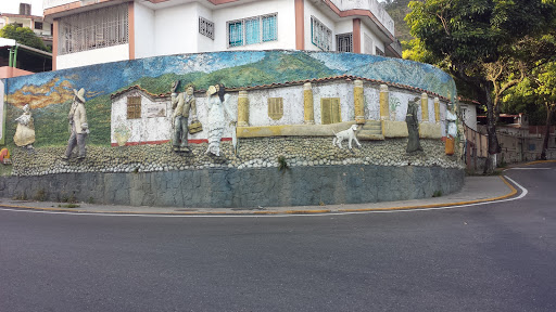 Mural Colonial Sobrerelieve