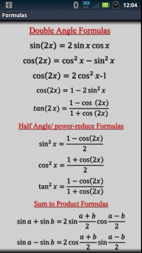 Integral derivative calculator Screen 3