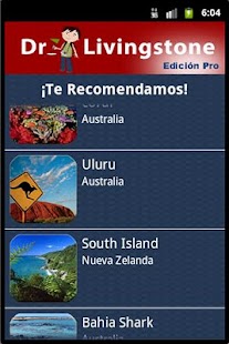 Agenda Viajes Livingstone Pro Screenshots 4