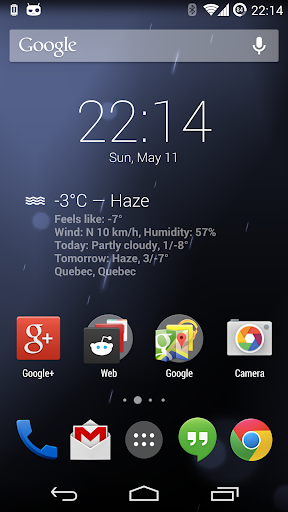 BetterWeather for DashClock