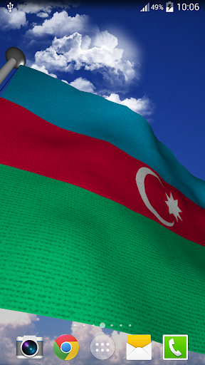 【免費個人化App】Azerbaijan Flag + LWP-APP點子