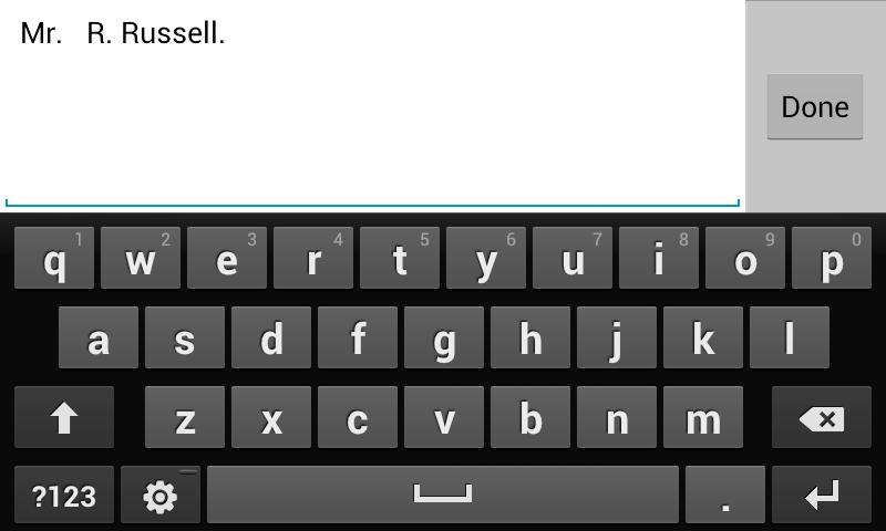Taxi Name Board (No Ads) Screen 3