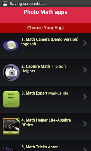 Best Math and Photo Math Apps