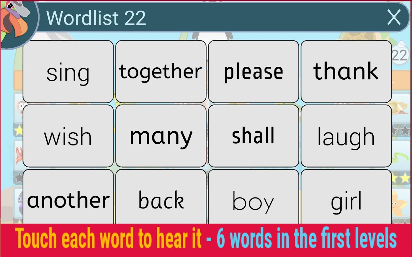 Sight Words Kindergarten Free Android Apps On Google Play