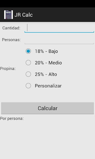 JR Calc Sin publicidad