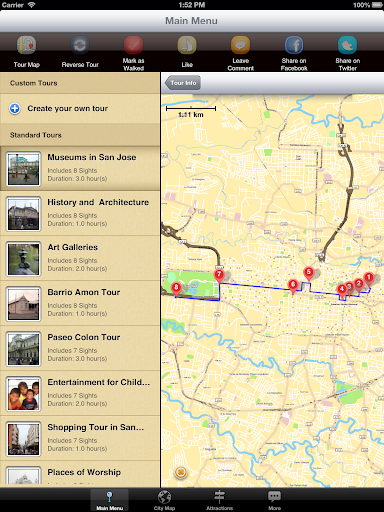 【免費旅遊App】San Jose Map and Walks-APP點子
