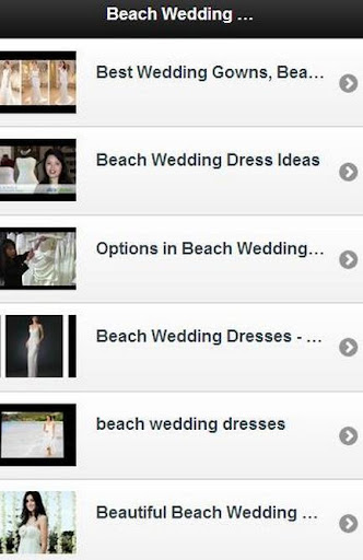 Beach Wedding Dresses