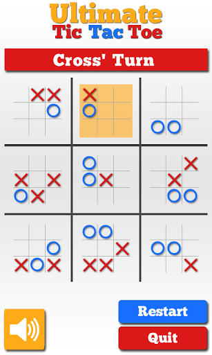 【免費棋類遊戲App】Ultimate Tic Tac Toe-APP點子