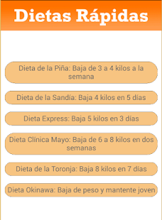 Lastest Dietas Rápidas APK