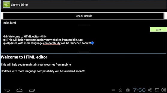 Free htmleditor APK