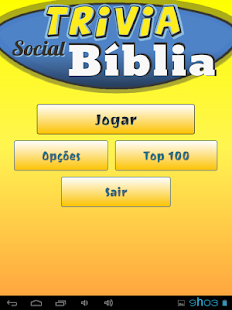 Jogo Trivia Bíblia Social