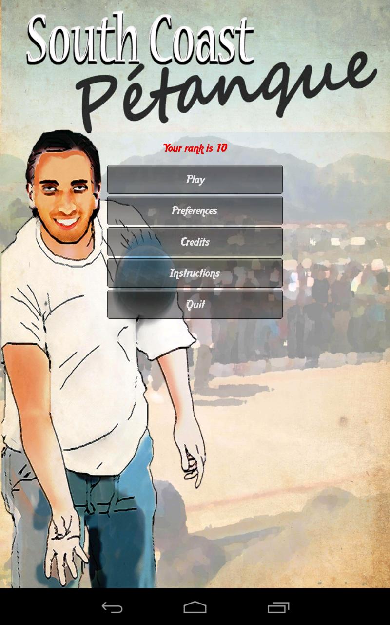 Android application Petanque in St-Tropez Pro screenshort