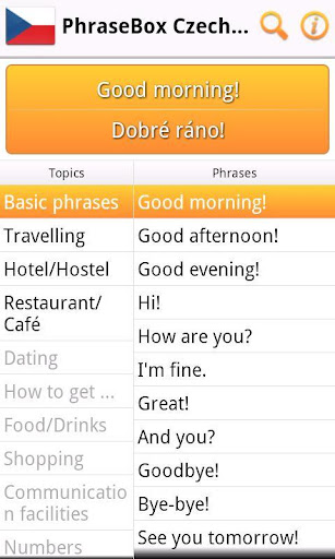【免費旅遊App】Phrasebook Czech Lite-APP點子
